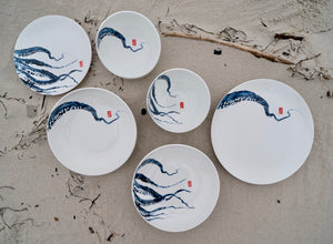 part of a range of plates and bowls