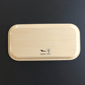 backside of tray